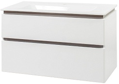 Ceruttispa Мебель для ванной Романья grey 100 подвесная – фотография-2